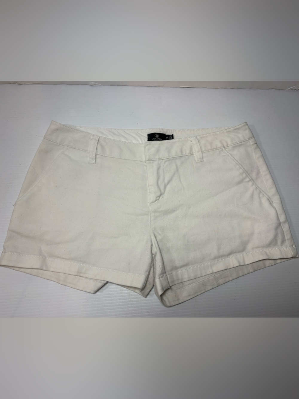 Volcom High-Waist White Women's Shorts